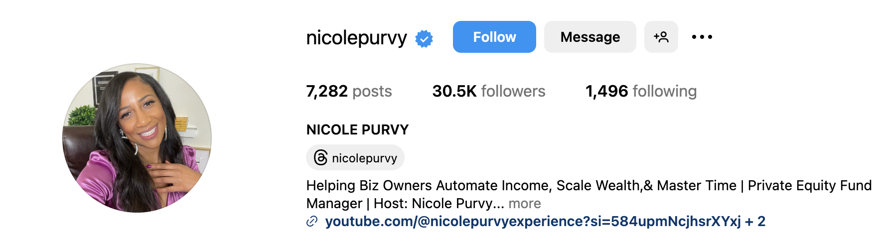 Nicole Purvy, real estate educator and community wealth advocate