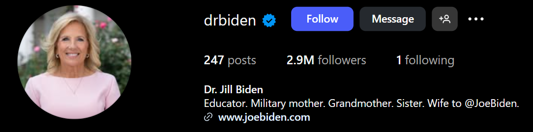 Dr. biden