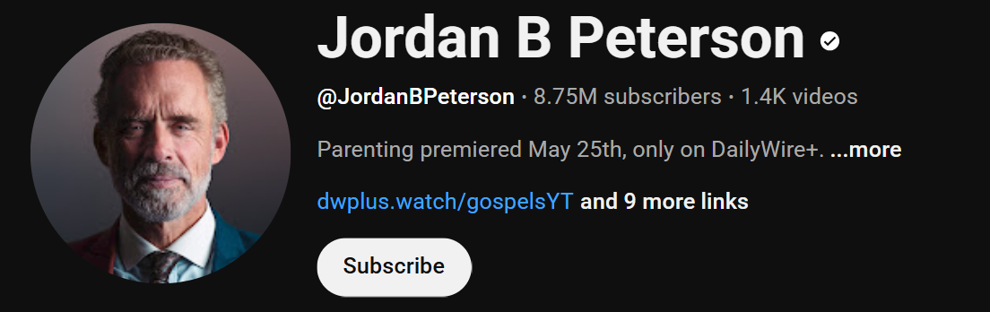 Jordan B Peterson