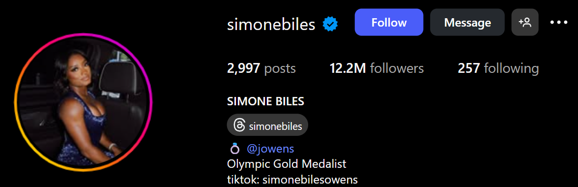 Simone Biles _ Online Love Listicle