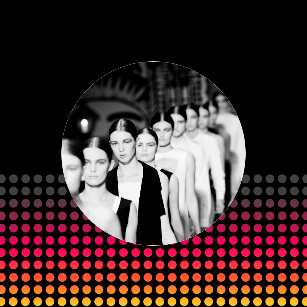 fashion week stock photo